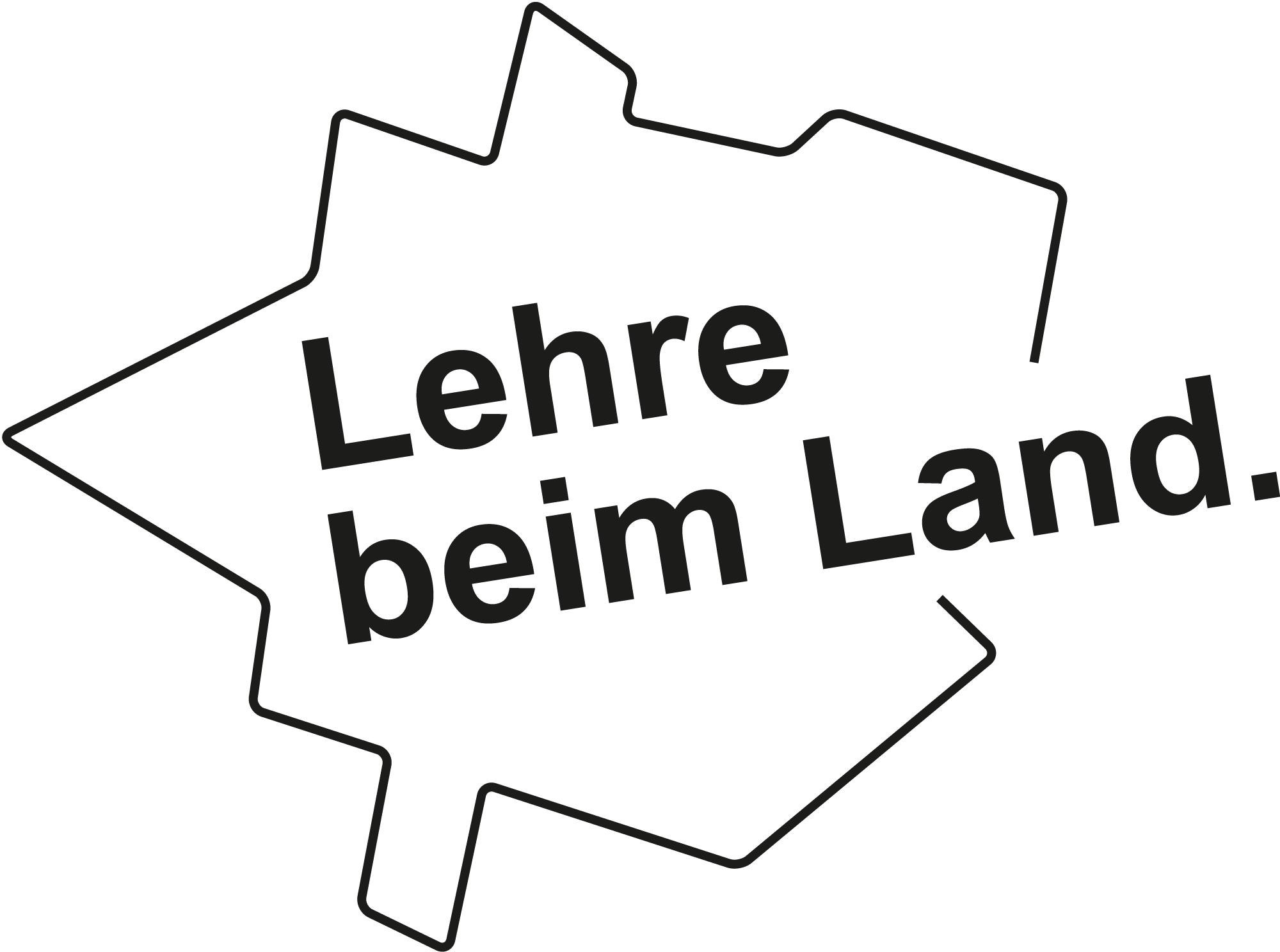 Grafik: Lehre beim Land